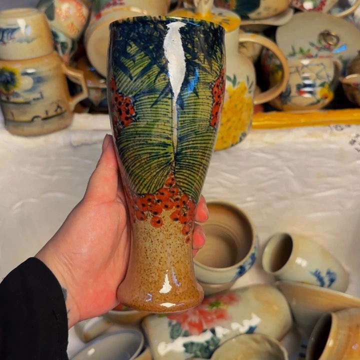 瓷片景德镇陶瓷手工手绘