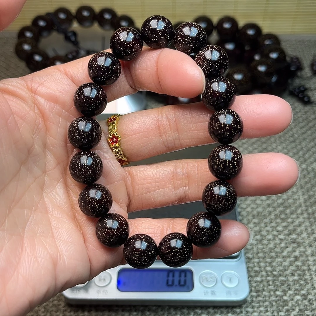 檀香紫檀（小叶紫檀）1.2 17颗 爆星