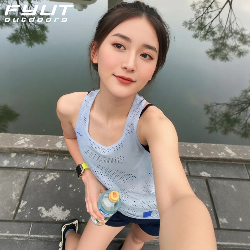 FYUT户外跑步背心吸汗透气速干上衣2025新款男女弹力运动无袖坎肩
