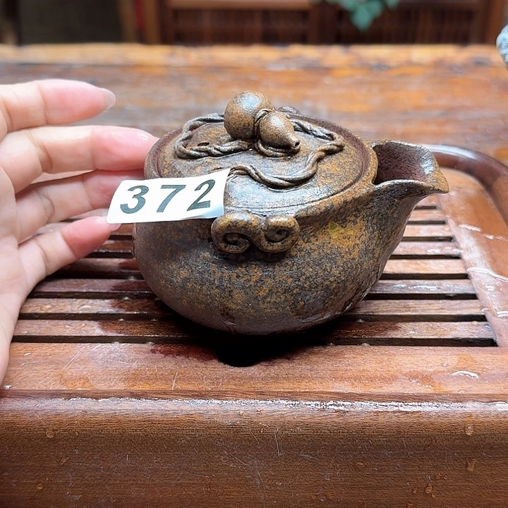 纯手工制作粗陶茶具