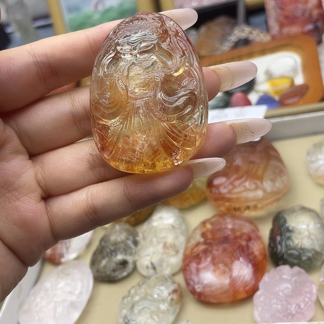 颈饰未镶嵌水晶天然