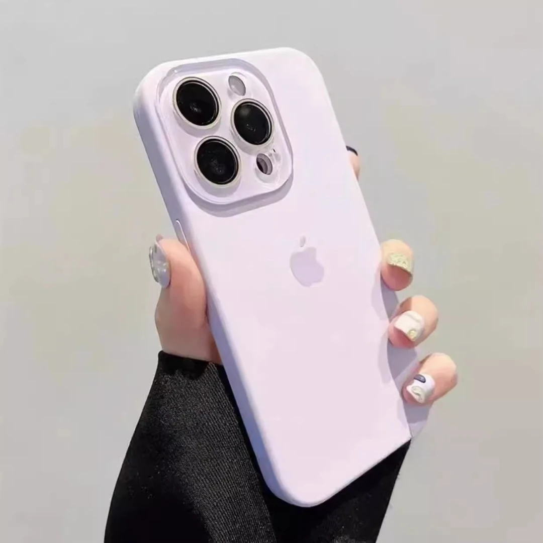 自带镜头膜苹果15promax手机壳液态硅胶iphone16Pro全包14/13防摔