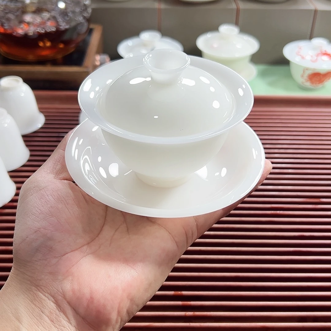 叫***利润玉120ml高级防烫盖碗