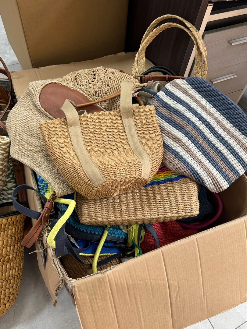 孤品草编处理手工