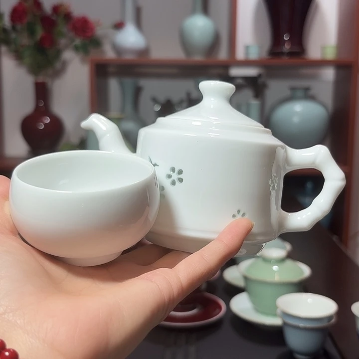 陶瓷景德镇高温陶瓷茶壶