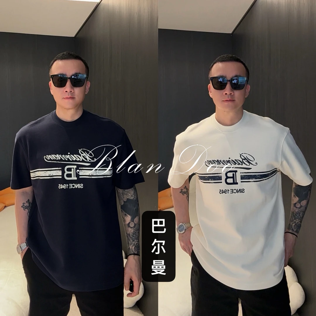 （秋款）BLANDOO  "高端系列” 男士轻奢高品质微阔短袖T恤3BD5208