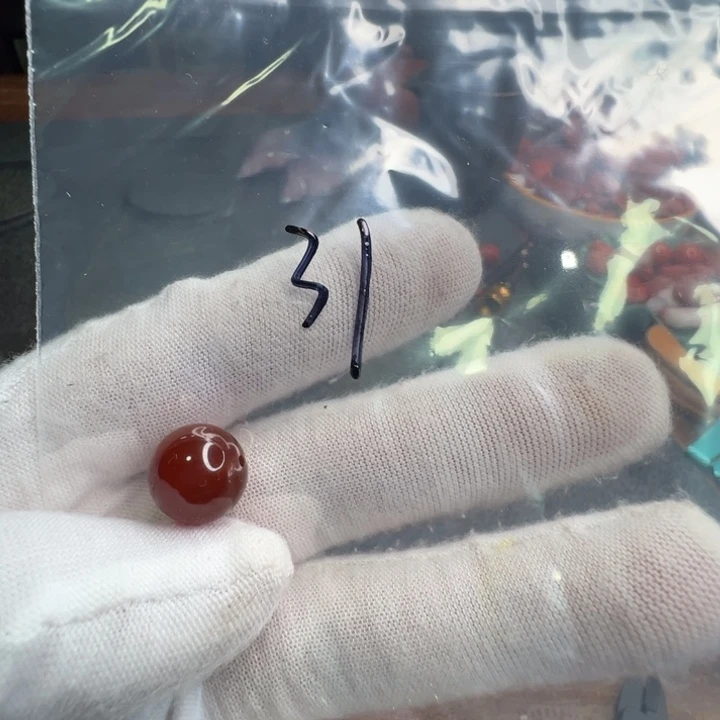 南红玛瑙未镶嵌配饰31号12mm