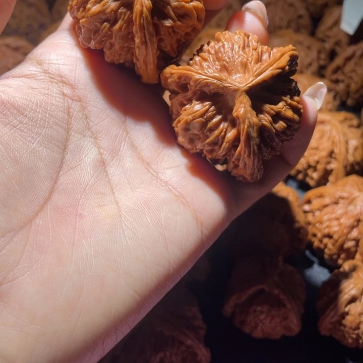 芙***蓉文玩核桃吊坠四座楼