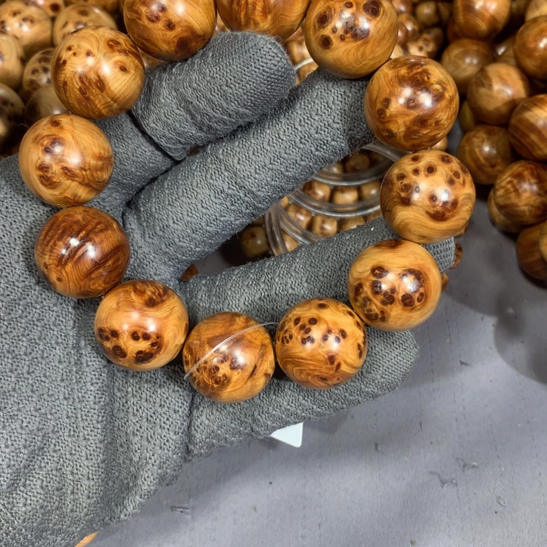 木质类1111太行崖柏2.0榴花手串