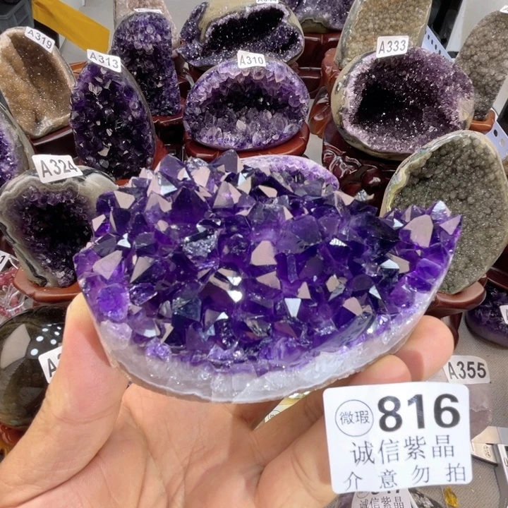 未镶嵌大型摆件（非配饰）紫晶