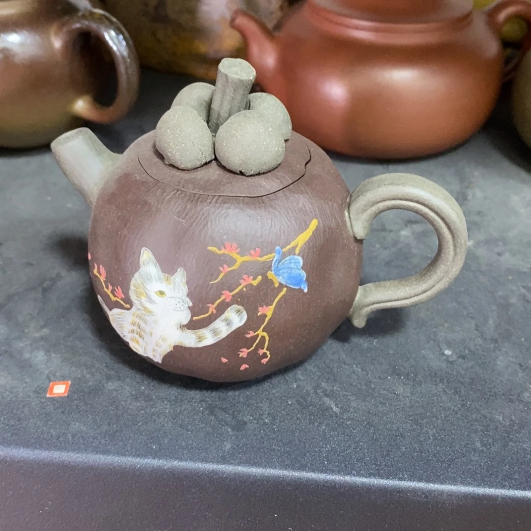 紫砂茶壶原矿手工79