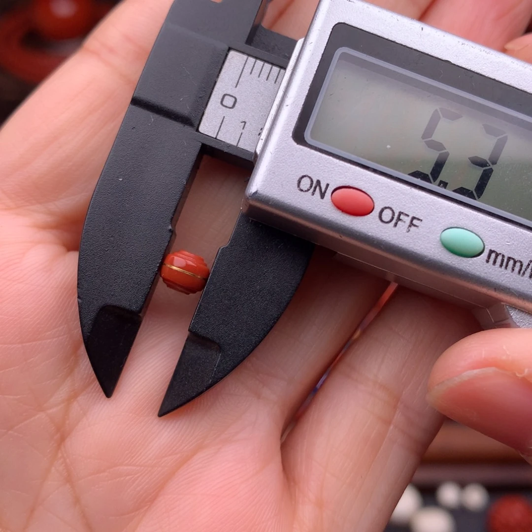 南红玛瑙未镶嵌线束，孔道问主播