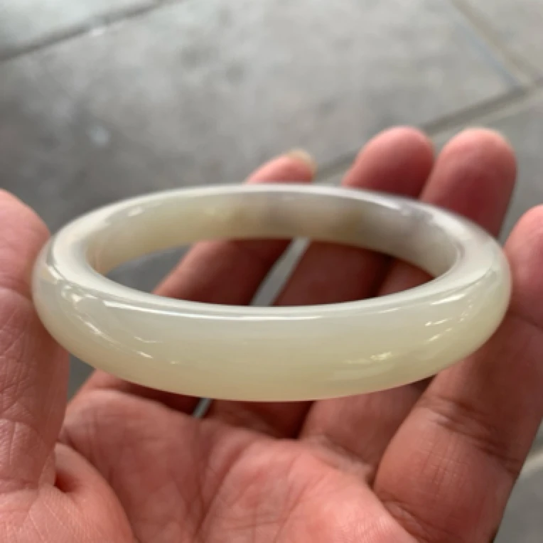 和田玉手镯内径58-59mm