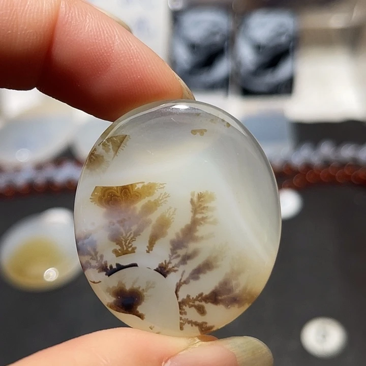 玛瑙/玉髓未镶嵌吊坠(不含链)