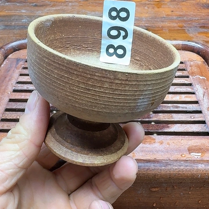 纯手工制作粗陶茶具