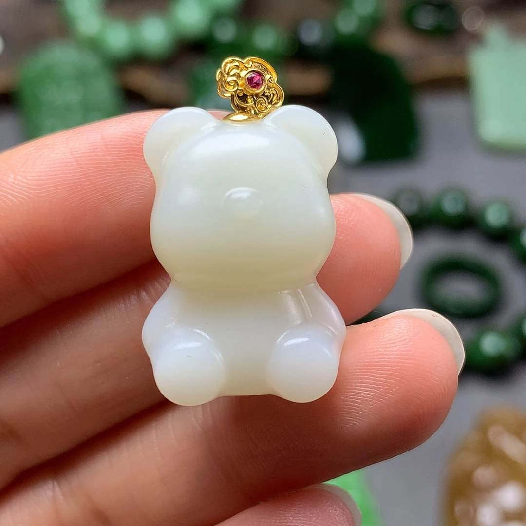 和田玉颈饰未镶嵌