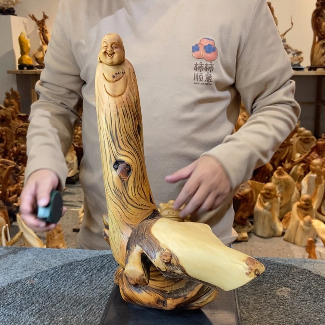 柏木（崖柏）太行崖柏根雕摆件