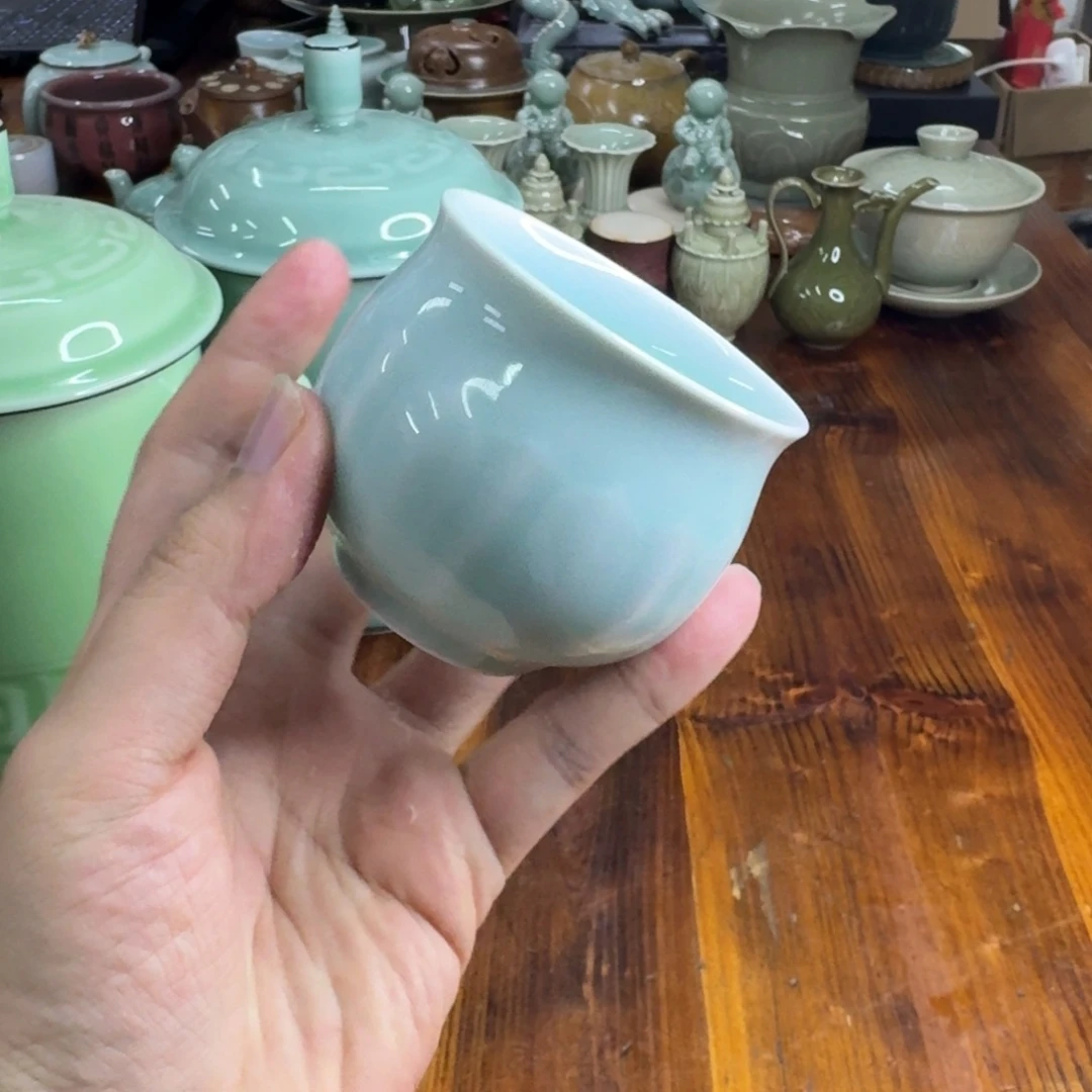 小仲青瓷茶器微瑕6602