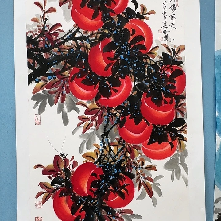 松***洁竖款书画12369982239855336