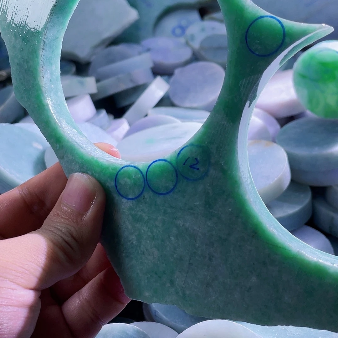 翡翠裸石天然翡翠A货