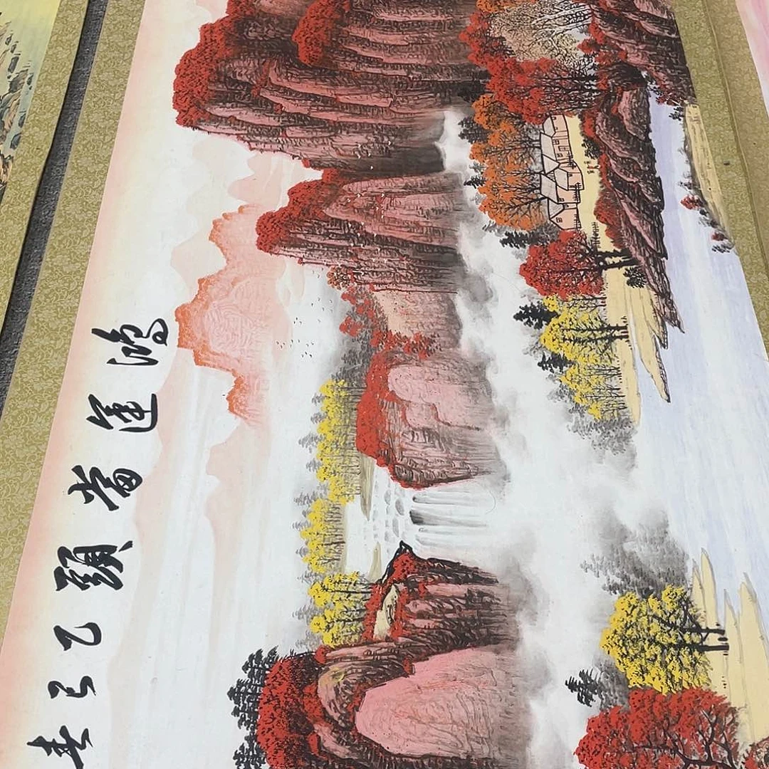 国画老师手绘手笔作品y