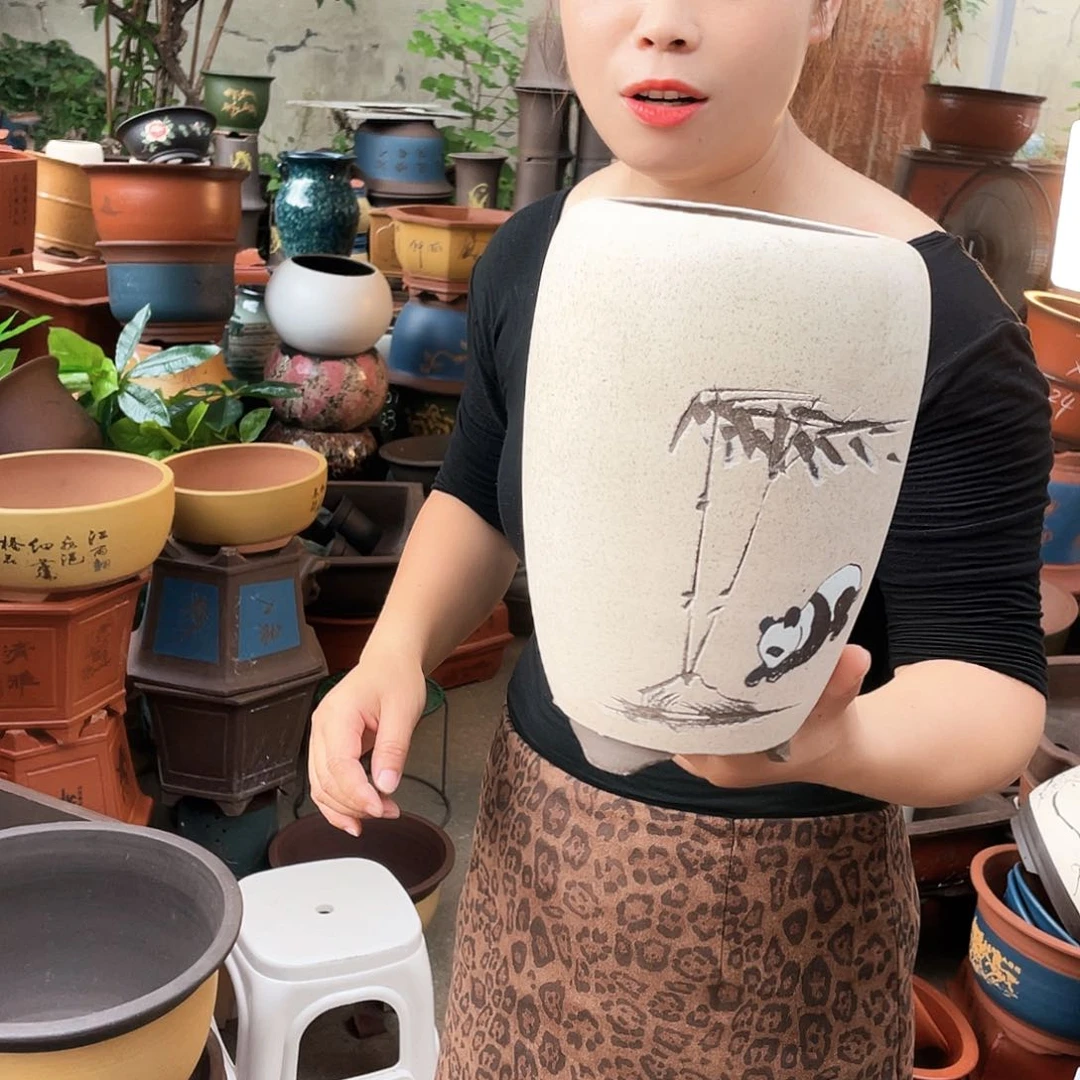 白龙蛋小花盆紫砂花盆紫砂