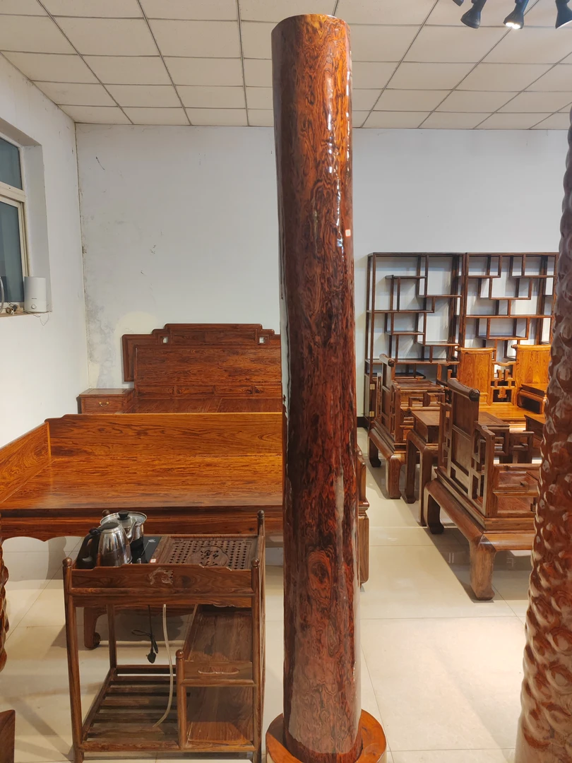 老油梨风水柱 长220*直径20改价链接 一物一拍以直播间为准