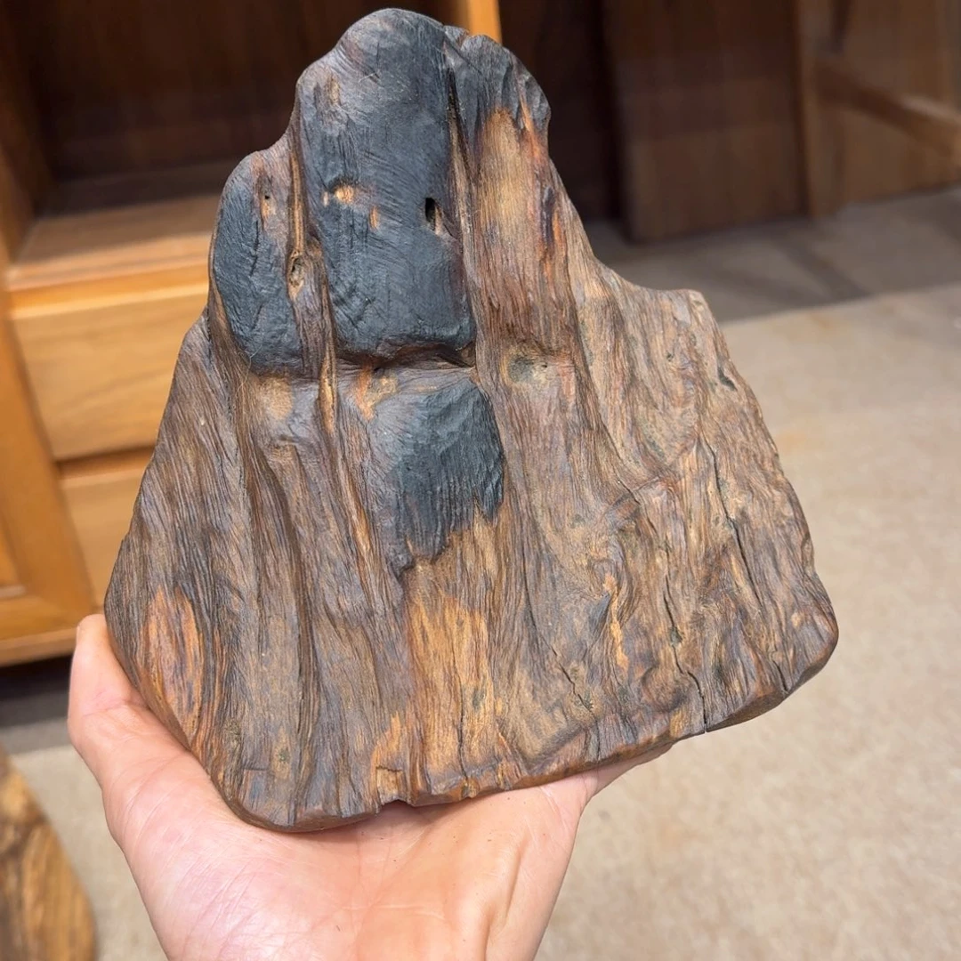 K***E绒质缅甸柚木树头