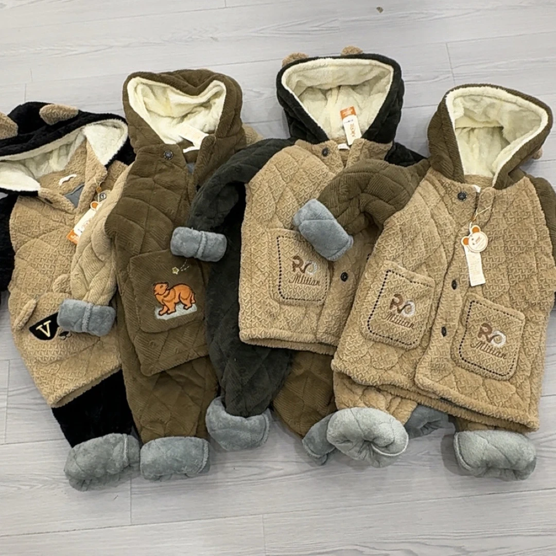 男大童款加厚外穿一件过冬家居服