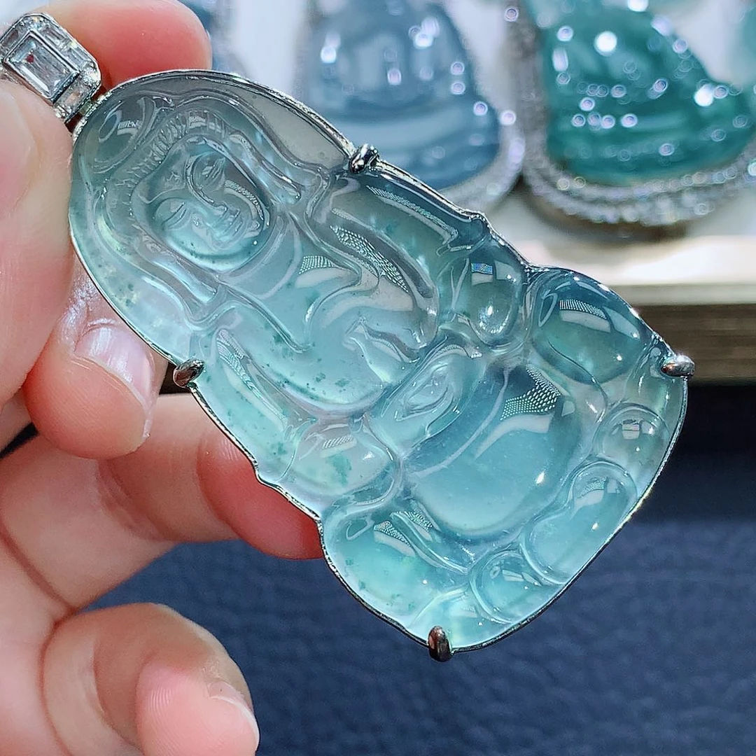 未镶嵌挂件翡翠翡翠