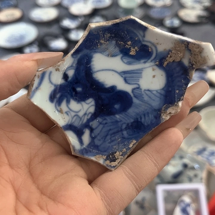 瓷片瓷片茶托喝茶非常不错