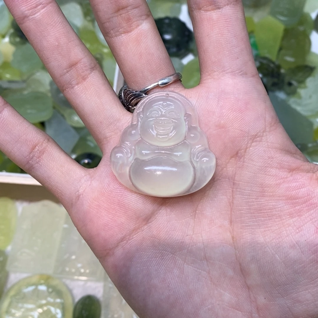 岫玉未镶嵌吊坠(不含链)