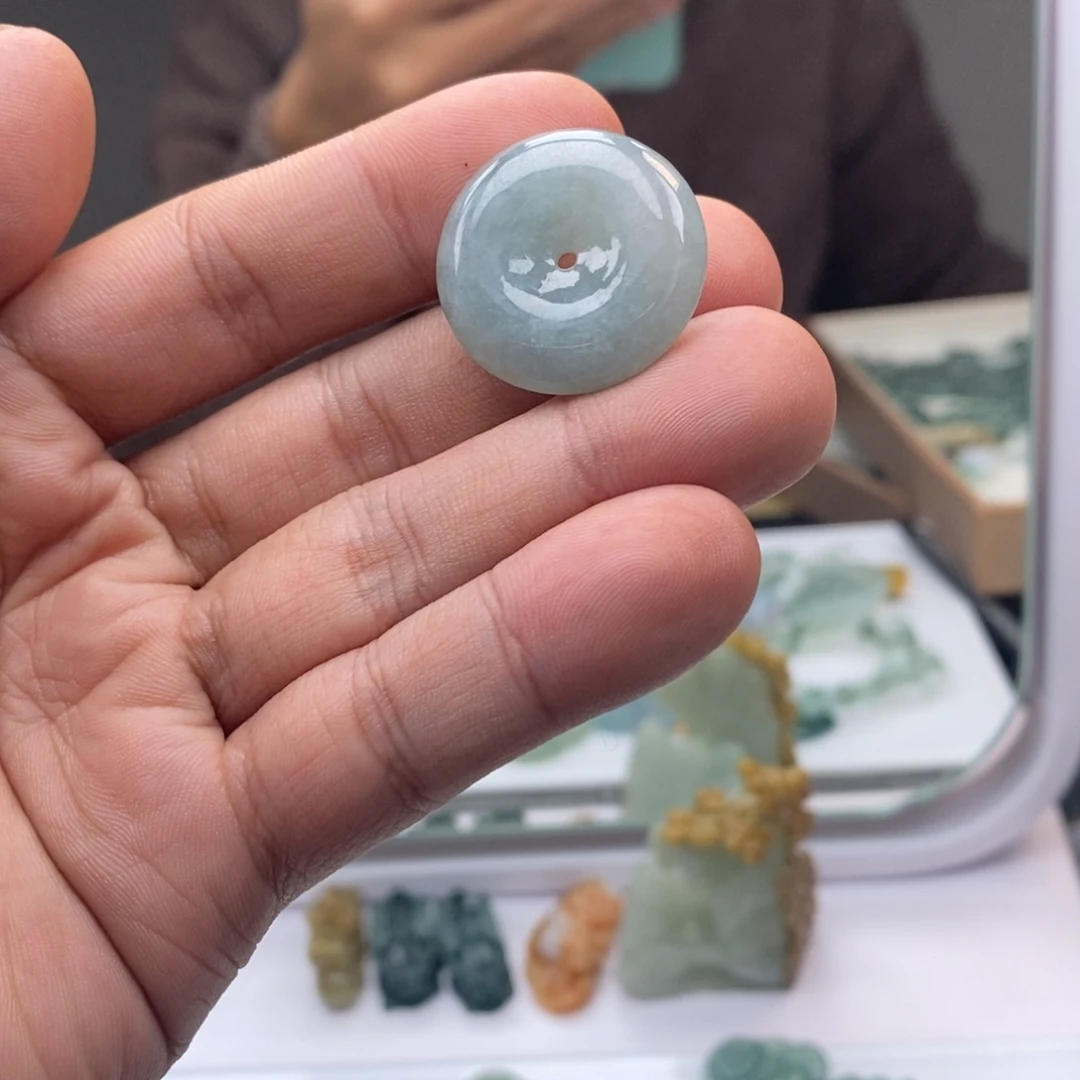 翡翠未镶嵌手链天然a货翡翠89