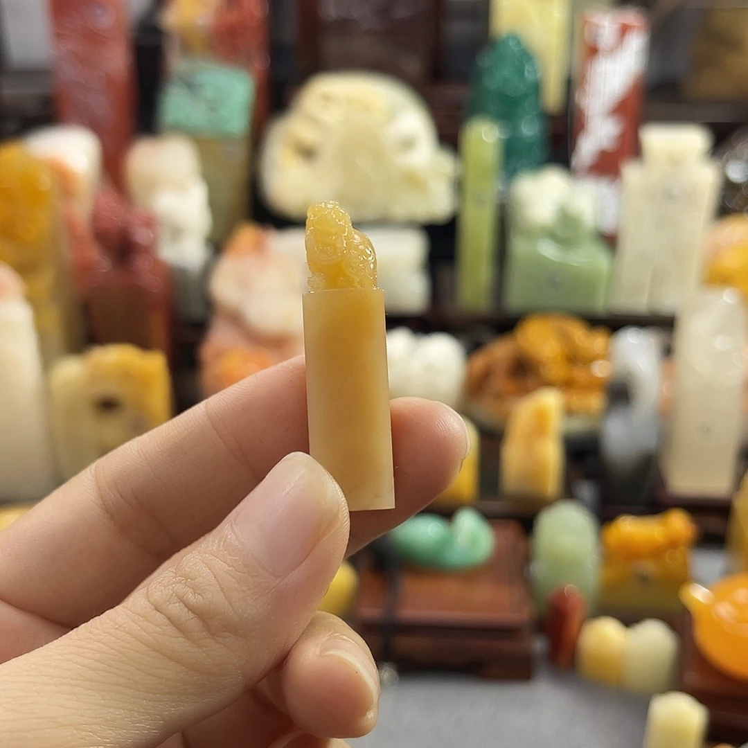 寿山石印石高****者6279包邮包刻