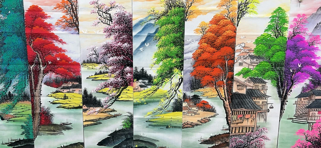 【优斯特】精品八条屏装饰画通用链接