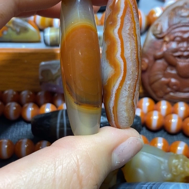 玛瑙/玉髓未镶嵌颈饰