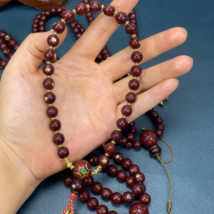 凤眼菩提吊坠手持09123
