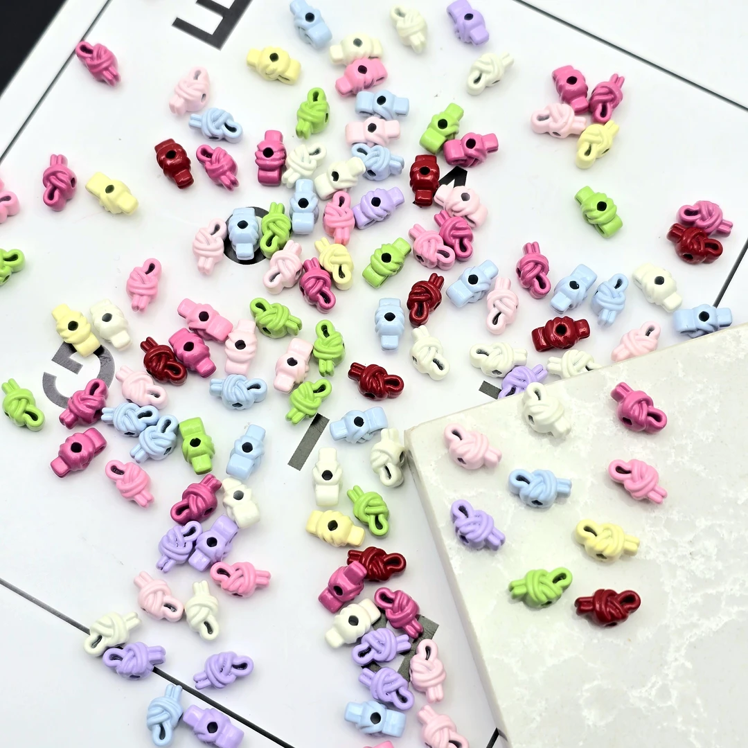 禾子家合金~ 绳结~金属饰品串珠配件手机项链钥匙扣diy手工