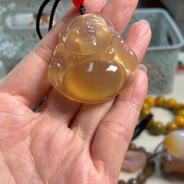 玛瑙/玉髓未镶嵌吊坠(不含链)