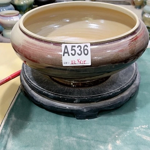 红陶景德镇陶瓷花盆手工