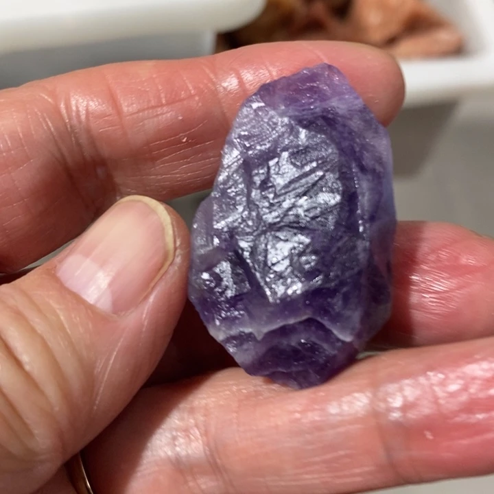 水晶颈饰未镶嵌天然水晶