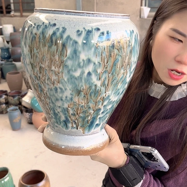 正品口19高31花盆……