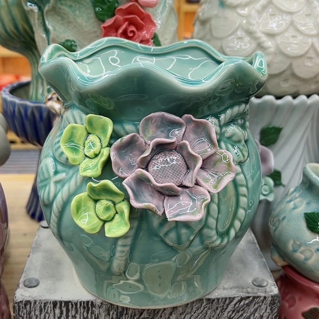 【闪购商品】陶瓷花盆