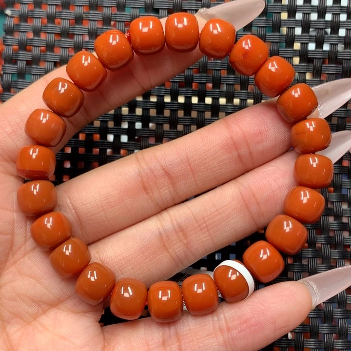 南红玛瑙手串未镶嵌9mm