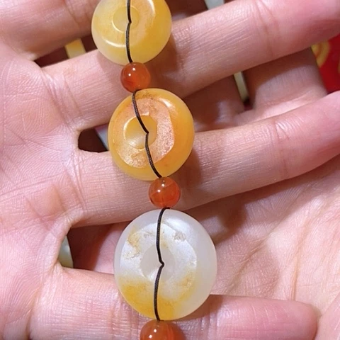 【闪购商品】未镶嵌和田玉挂件喵****精