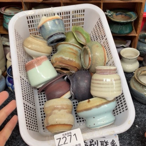 紫砂花盆瑕疵是271口径3到3.5