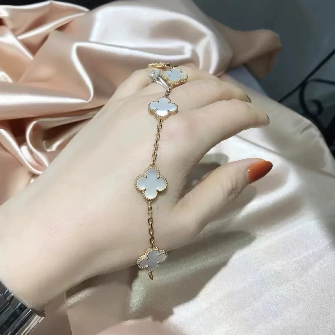 铜合金手链 2185双面花简约手链