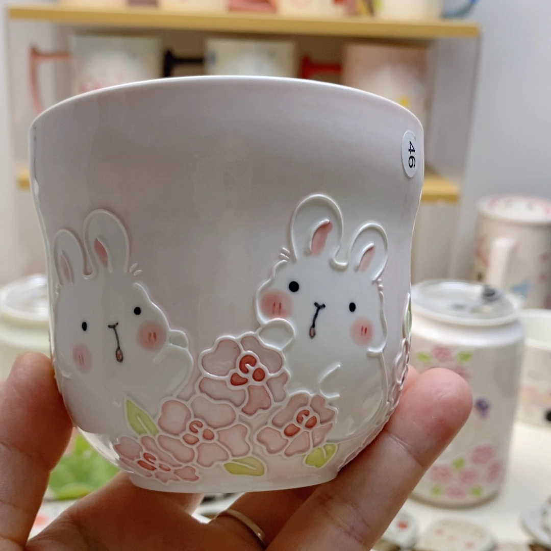 手绘手工制作陶瓷46 瑕疵