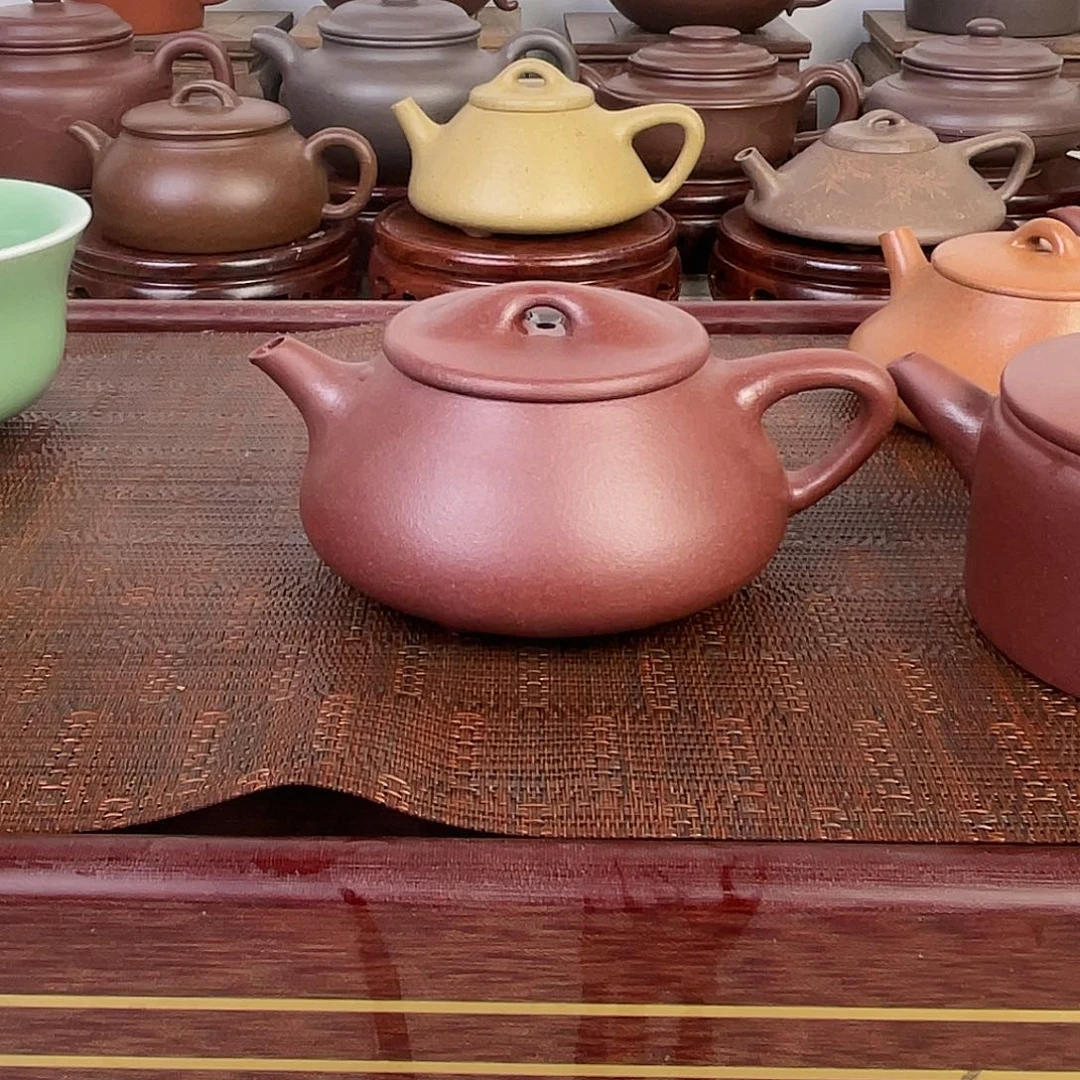 紫砂茶壶完美全砂底槽清光明