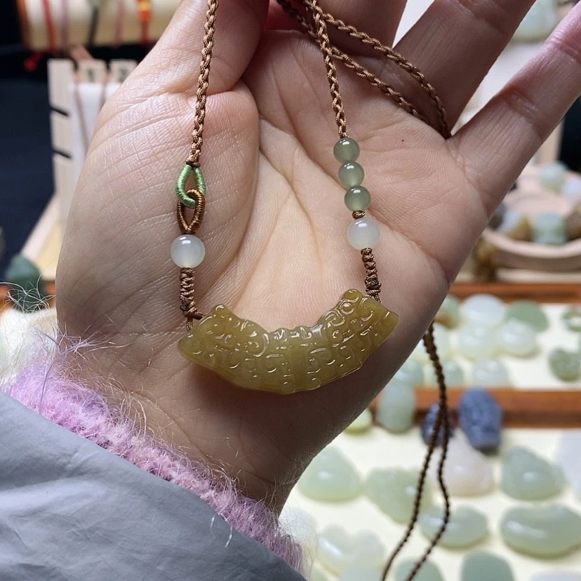 【闪购商品】和田玉颈饰未镶嵌素*